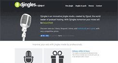 Desktop Screenshot of djingles.com